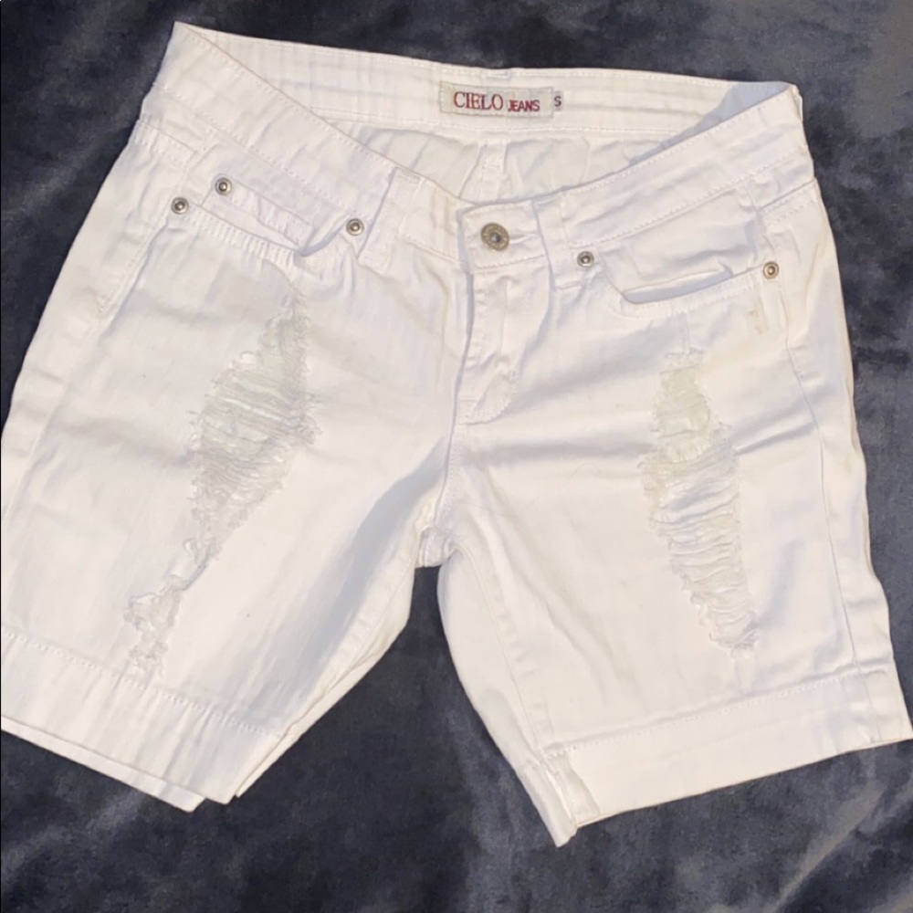 Ripped shorts